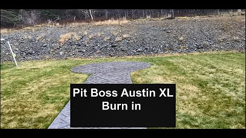 New Pit Boss Austin XL Startup and burn in/seasoning!!