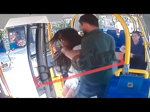 Turkish Woman Fights Back Against Bus Attacker