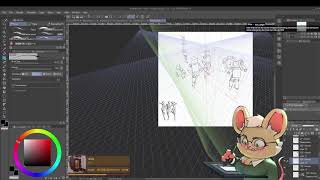 Drawing - Making Characters in Perspective - Road to 1K Subscribers