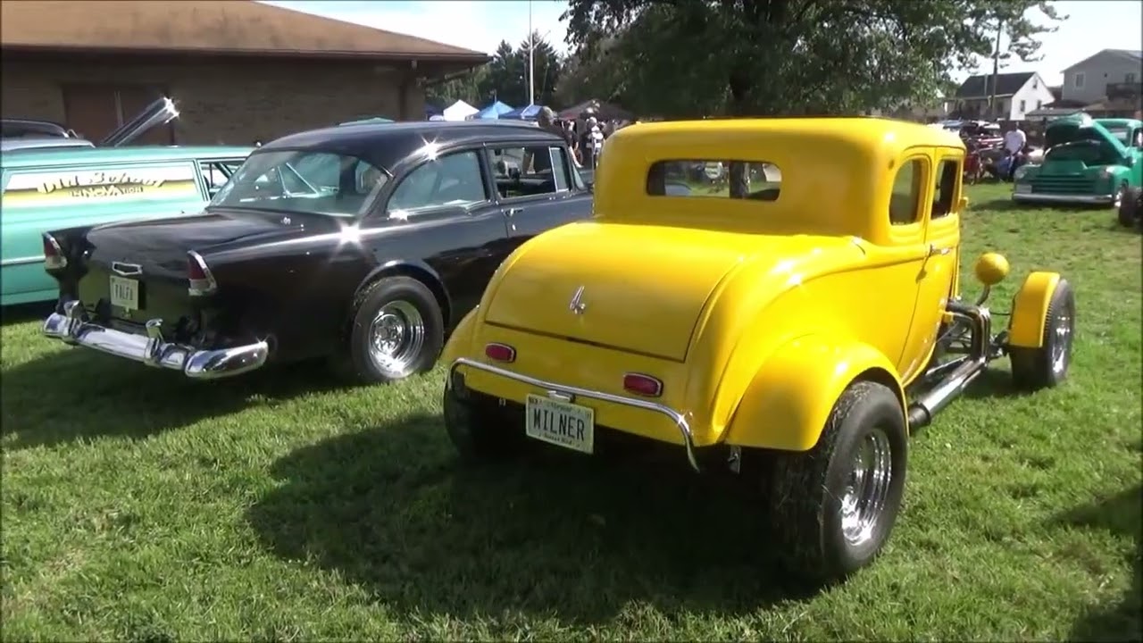 American Gaffiti Tribute 1932 Ford Hot Rod Coupe 1955 Chevy Milner