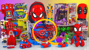 Marvel Spiderman Unboxing Review ASMR| Spidey Metals Super Loop Track | LEGO Spin