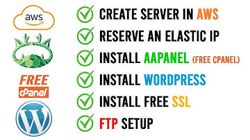 How to install Wordpress in Free Cpanel AaPanel and install SSL and FTP 2022