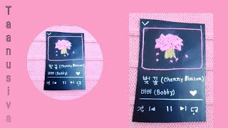 [프랑스자수] 자수엽서 만들기💮🌸🍒 {바비~벚꽃}