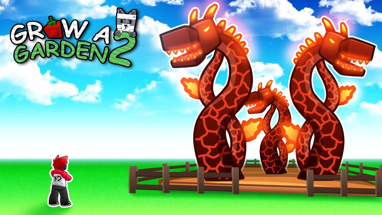 Roblox : Grow a Garden 2 🌿 คนเบียวเกษตรกรภาค 2 พร้อมต้นลมหายใจมังกรสุดเทพ !!!