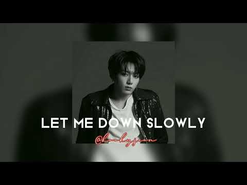 Let me down slowly 🥺❤️edit audio