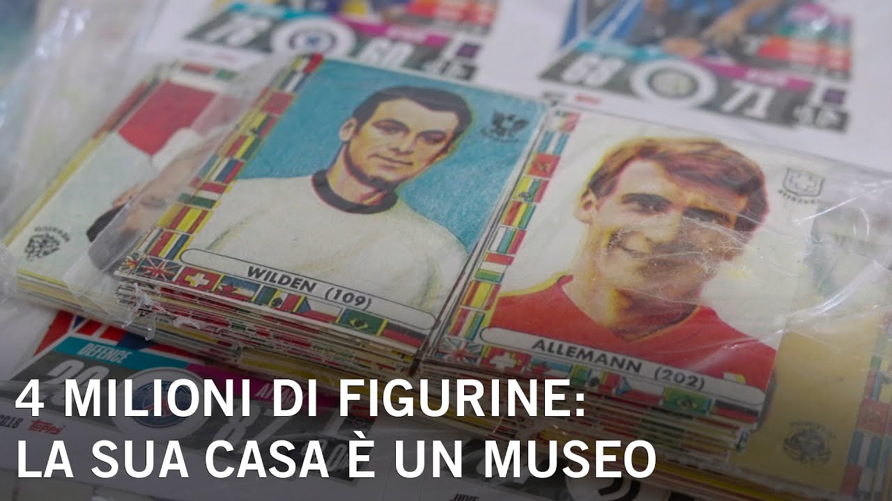 Quattro milioni di figurine: la sua casa è un museo