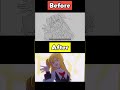 アニメーションBefore and Afterがすごすぎる #p丸様 #P推し活教団へようこそ #アニメ
