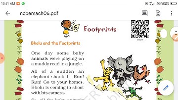 Class 2 chapter 6 footprints part 1 by Aman Kumar kanth