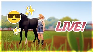 🔴 Getting a NEW HORSE! | Ranch of Rivershine [LIVE] @EbbaDeerwin