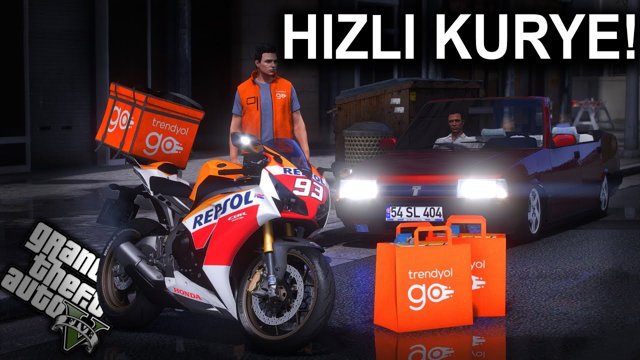 CBR 1000RR İLE KURYE OLDUK ! - SÜRPRİZ TOFAŞ TAMİRDEN ÇIKTI - GTA 5 GERÇEK HAYAT MODU