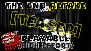 THE END RETAKE PLAYABLE (High Effort Fan-Made) [TEASER] - FNF: Marios Madness V2