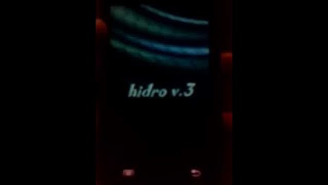 Bootanimation : HIDRO v.3  ( galaxy ace)