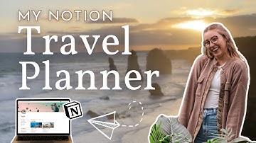 My Essential Notion Travel Planner ✈️ digital travel journal + trip planning