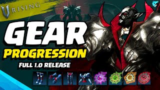 ULTIMATE 1.0 Gear Progression Guide to V Rising (New Dracula Update 2024)