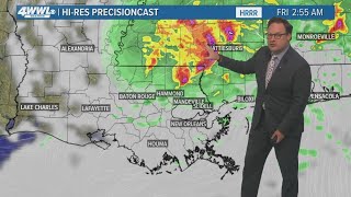 New Orleans Weather: High risk of storms for parts of Northshore tonight