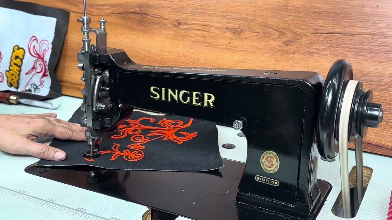Singer 114e103 chain stitch embroidery Machine its same singer 114w103