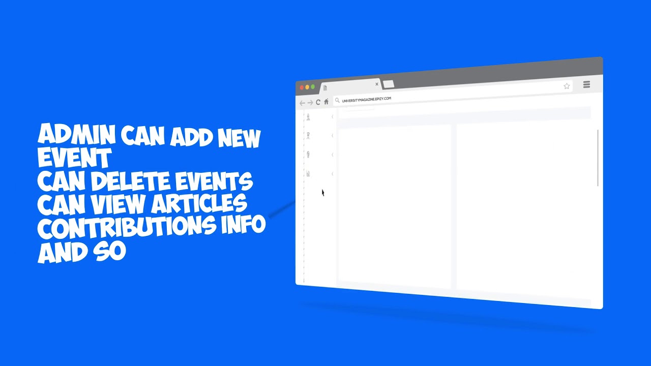 Screencast Of University Magazine