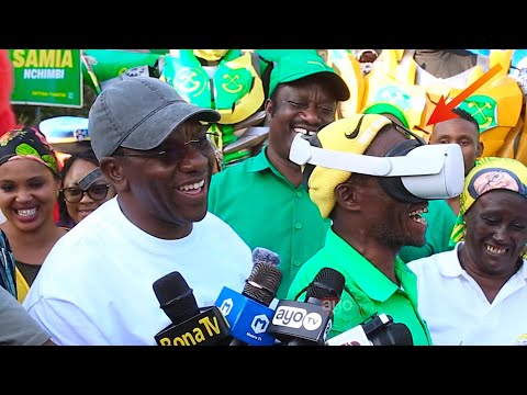 MZEE AANGUA KICHEKO MBELE YA MAKONDA BAADA YA KUFIKA BWAWA LA MWALIMU NYERERE BILA KUSAFIRI