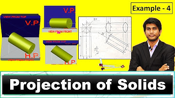 Projection Of Solids Problem 4