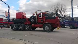 Huge Industrial Dryer coming through Circleville