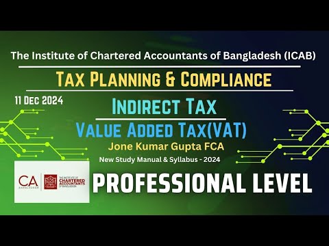 PL - VAT - Class 2 - Jone Kumar Gupta FCA