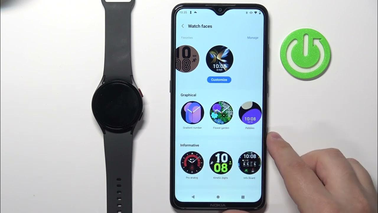 How to Change Watch Face in Samsung Galaxy Watch 5? YouTube