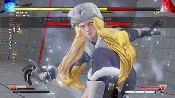 STREET FIGHTER V - Kolin V-Trigger 2 Cross Up Into Stun Concept