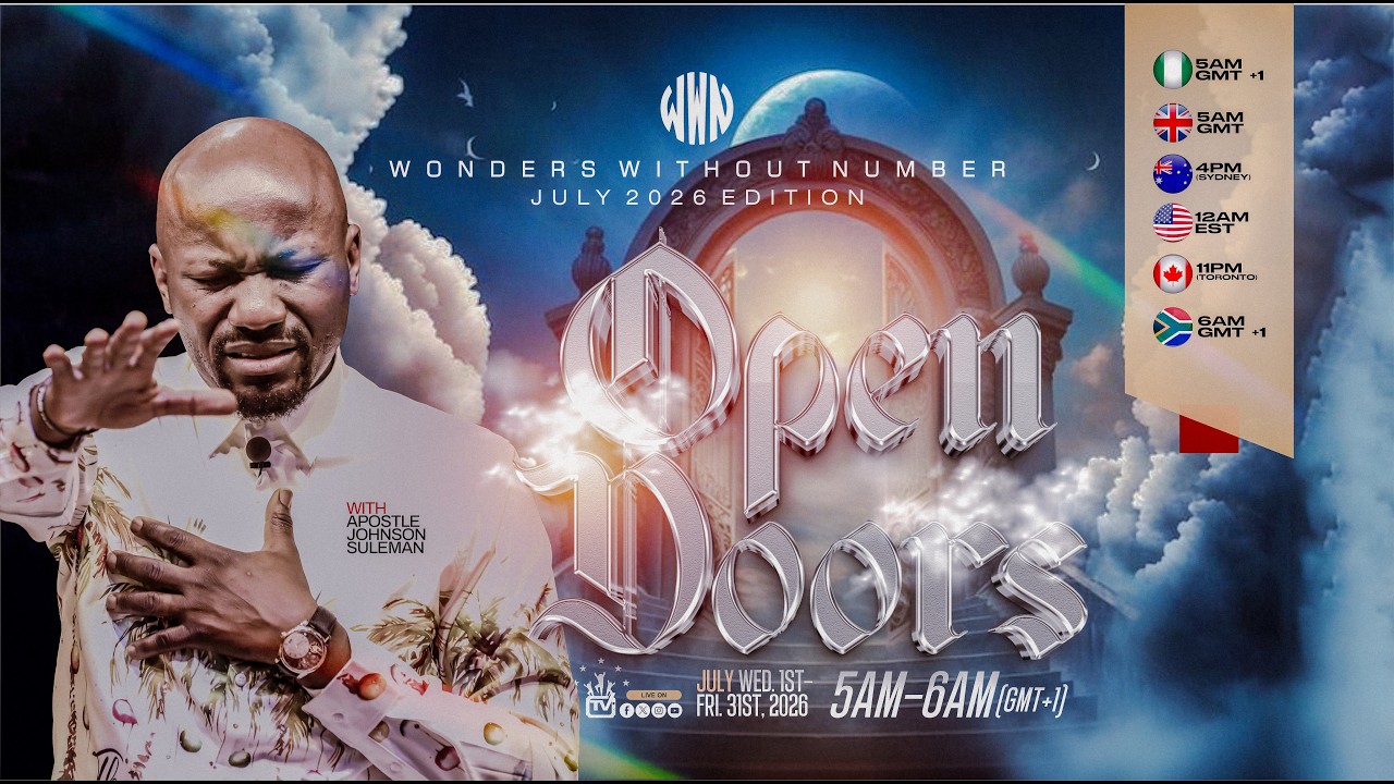 Apostle Suleman LIVE: OPEN DOORS 🔥 || WWN #Day 17- July Edition || 23rd July, 2026