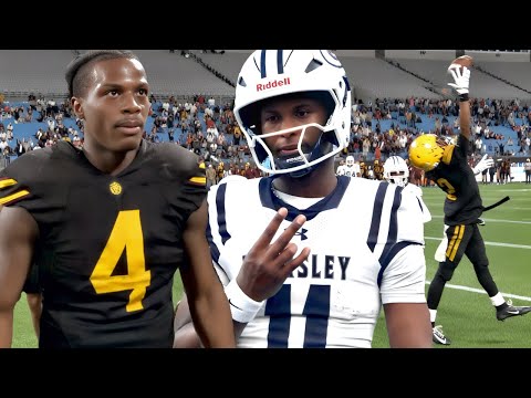 Faizon Brandon #1 Player in the Nation leads Grimsley (4A Champs) vs West Charlotte (3A Champs)