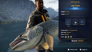 Diamond In The Ruff - 2nd Lake Trout Diamond - Call Of The Wild : The Angler