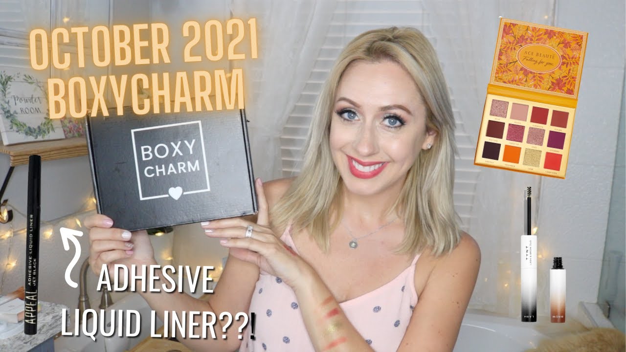OCTOBER 2021 BOXYCHARM UNBOXING