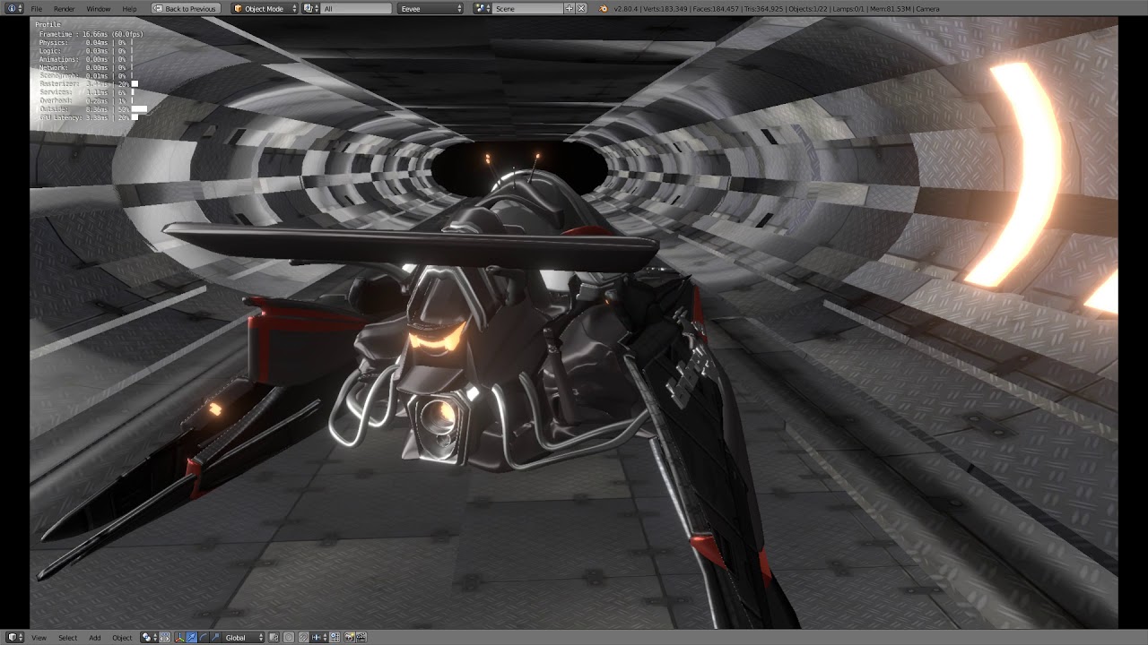 EEVEE Game Engine Test