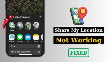 How To Fix Share My Location Not Working on iPhone | iPhone Share My Location Issue (Solved)