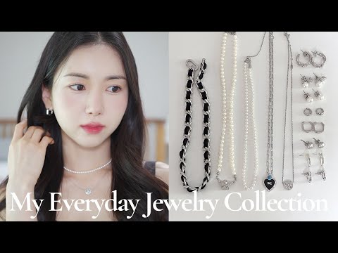 월간 에센셜 6월호 : 주얼리 편 ✨ 최애 실버 악세사리 하울 💍 데일리 귀걸이, 목걸이 추천 <strong>My</strong> Everyday Jewelry <strong>Collection</strong>
