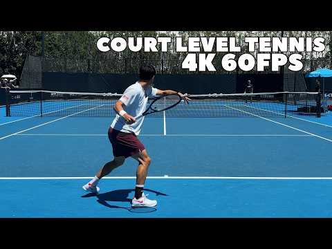 Kei Nishikori's Footwork is STILL Lightning Fast! ⚡ Court-Level Practice 2025 | 4K 60FPS