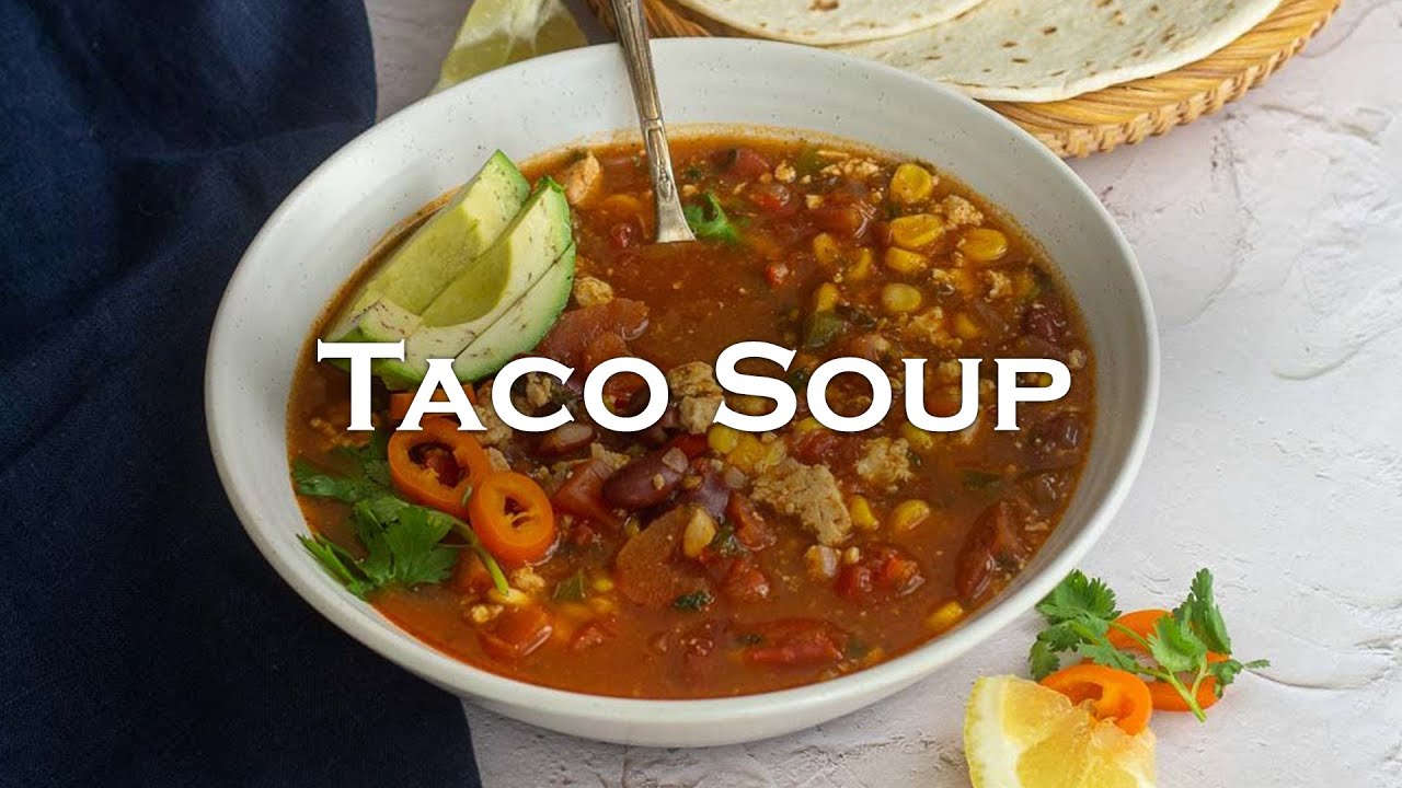 Vegetarian Taco Soup With Tofu (Instant Pot) YouTube
