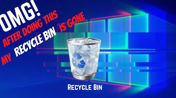 How to Hide and Show Recycle Bin in Windows 10/8/7