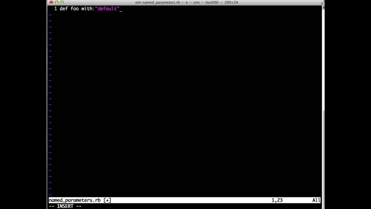 Ruby 2.0 - Getting Started & Named Parameters - YouTube