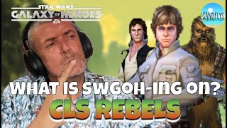 CLS Rebels: The Ultimate GAC Counter Team! Mods, Zetas & Strategy | What is SWGOH-ing On?
