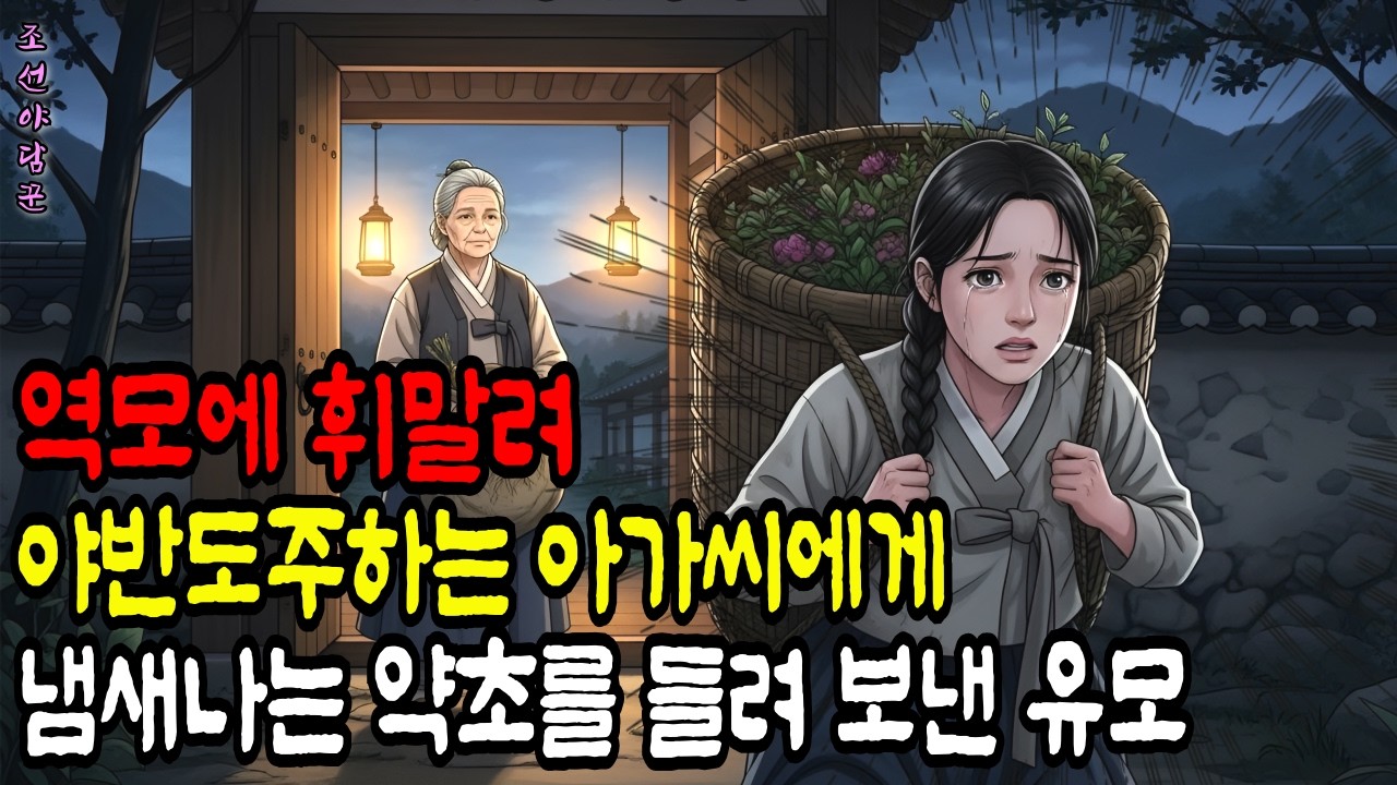역모로 쫓기게 된 아가씨에게 약초 바구니를 들려 보낸 지혜로운 유모 | 야담 | 수면동화 | 옛날이야기 | 오디오북