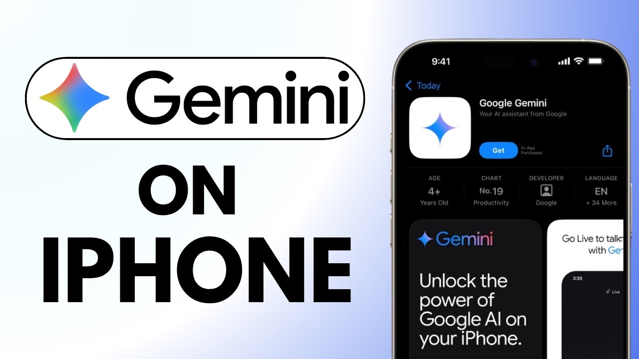 How to Set Up and Use Gemini on iPhone (Full Guide) - YouTube