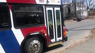 Sam Sitar explores the PVTA part 3 Into Amherst # 20190403 130031