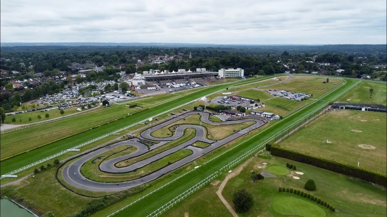 Sandown Park Racecourse - Esher - Elmbridge - Surrey - DJI Mini 2 SE Drone