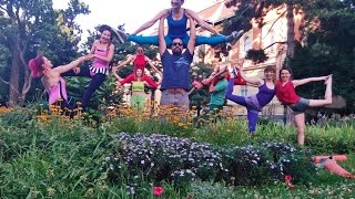 acro flash mob zagreb 2016.