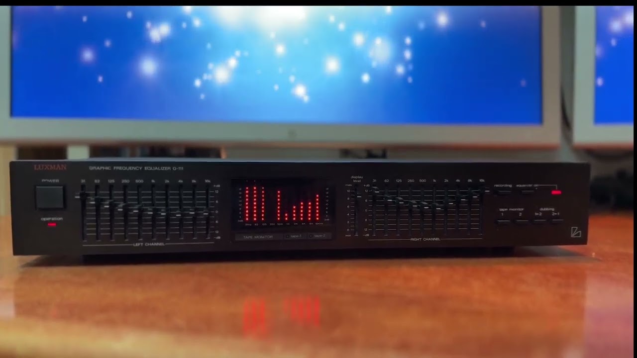 RIGA LUX Audio wait 12.2025 rare  Luxman G 111 Vintage Stereo Frequency Eq   COPY of Video.
