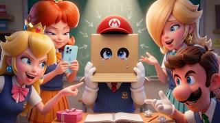 THE EARLY YEAR - MARIO HIDE FACE at SCHOOL! 😱💗 Super Mario Odyssey Story