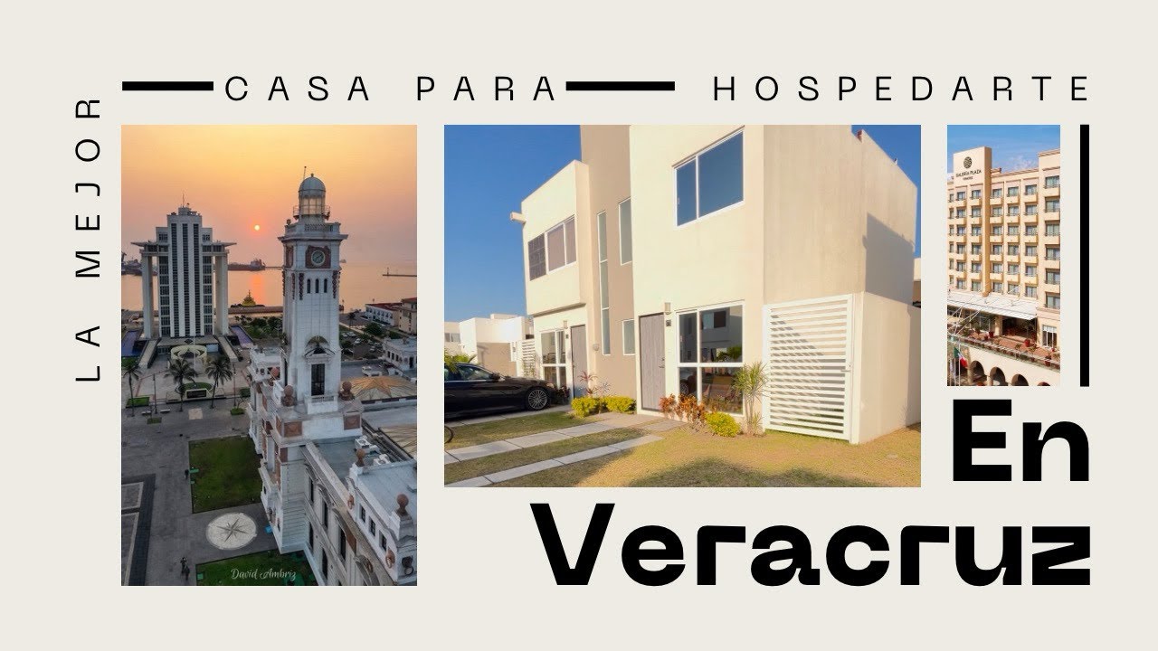 Casa en Veracruz ideal para quedarte. 