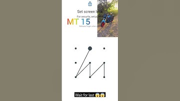 MT 15 Pattern lock 😱😱 #mt15 #mt15lover #mt #pettern #shorts #vairalshort#lock