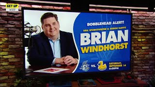 Brian Windhorst is getting his own bobblehead! 👏 | Get Up