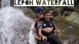 Lepoh Waterfall .